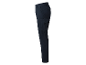 Pantalon cargo bleu marine pour femme.