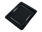Une plaque de cuisson noire pour le four.