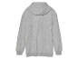 Un sweat-shirt gris, vue arrière.