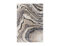 Tapis moderne beige et gris, style marbre.