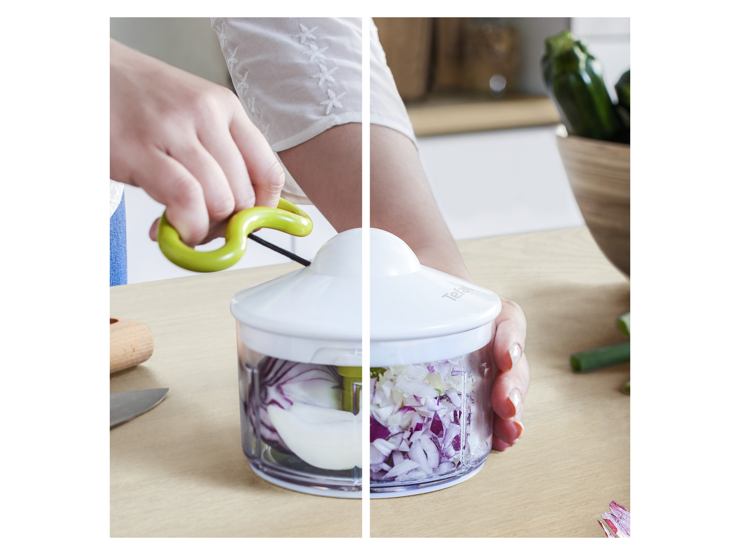 TEFAL Hachoir 500 ml (blanc)