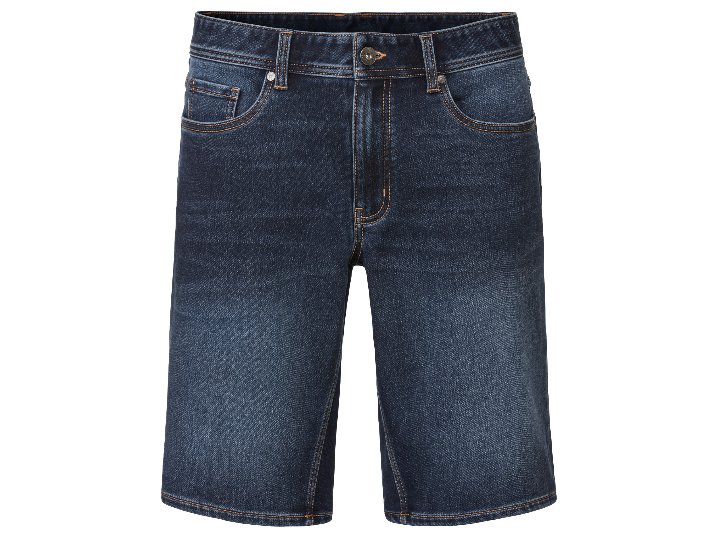 LIVERGY® Bermuda en jean homme  (bleu foncé)