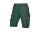 Short de travail Parkside vert avec plusieurs poches.