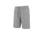 Short de survêtement gris avec cordon de serrage à la taille.