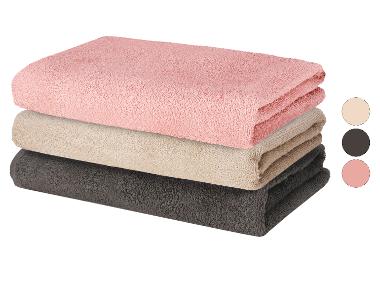 LIVARNO® Drap de douche en éponge, 70 x 140 cm
