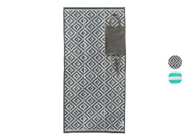 CRIVIT Tapis de plage pliable, 90 x 180 cm.