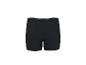 Caleçon noir pour homme avec bande blanche à la taille, vue arrière.