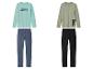Deux ensembles de t-shirts à manches longues et de leggings avec les impressions 'Future' et 'Energy Level'.