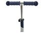 Guidon et tige de trottinette avec poignées ergonomiques.