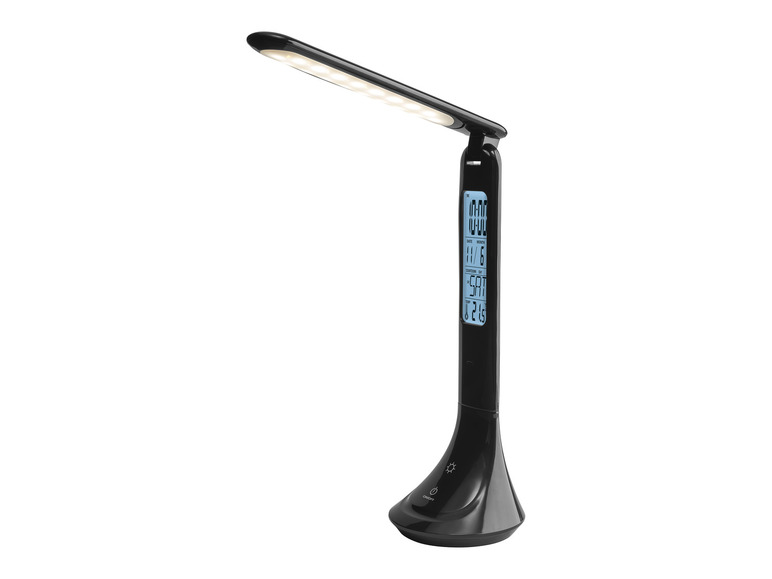 Aller en mode plein écran : LIVARNO home Lampe de table sans fil avec horloge - Image 3