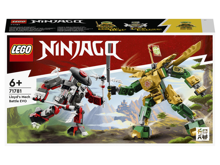 Aller en mode plein écran : LEGO® NINJAGO Le combat des robots de Lloyd – Évolution - Image 1