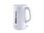 Bouilloire électrique blanche SilverCrest avec indicateur de niveau d'eau et capacité de 1,7L