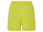 Shorts taille haute, couleur citron vert.