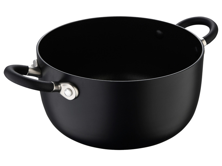 Aller en mode plein écran : Masterpro by ALESSI Sauteuse en aluminium avec couvercle, Ø 20 x 10,5 cm - Image 11