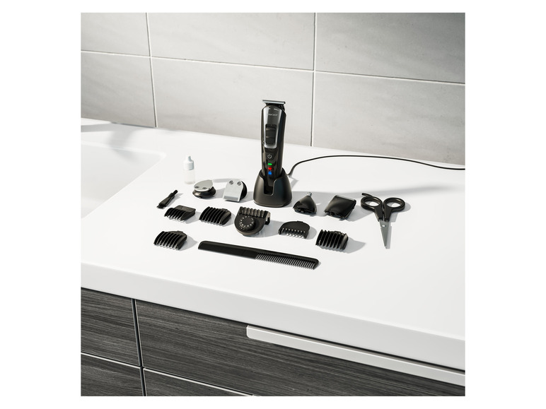 Aller en mode plein écran : SILVERCREST® PERSONAL CARE Tondeuse barbe et cheveux SHBS 3.7, 5-en-1 - Image 11