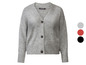 Un cardigan gris en tricot à boutons de la marque Esmara.