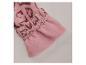 Pantalon de jogging rose à imprimé léopard.