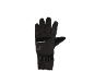 Gant d'hiver noir avec sangle ajustable et détails réfléchissants.