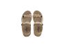 Sandales beige Crivit à deux brides.
