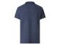 Polo bleu marine pour homme, vue de dos.