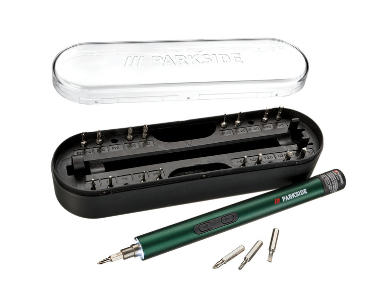 Aller en mode plein écran : PARKSIDE® Tournevis électrique de précision PEPS 3 A1, avec 20 embouts - Image 1