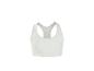 Soutien-gorge de sport blanc avec dos nageur