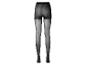 Collants noirs transparents, vue arrière