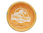 Piscine gonflable sur le thème de Jurassic World Dominion.