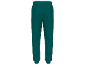 Pantalon de jogging vert foncé avec texture côtelée et poche arrière.