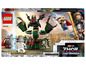 Ensemble LEGO Marvel Thor: Love and Thunder avec un monstre et des figurines de Thor.