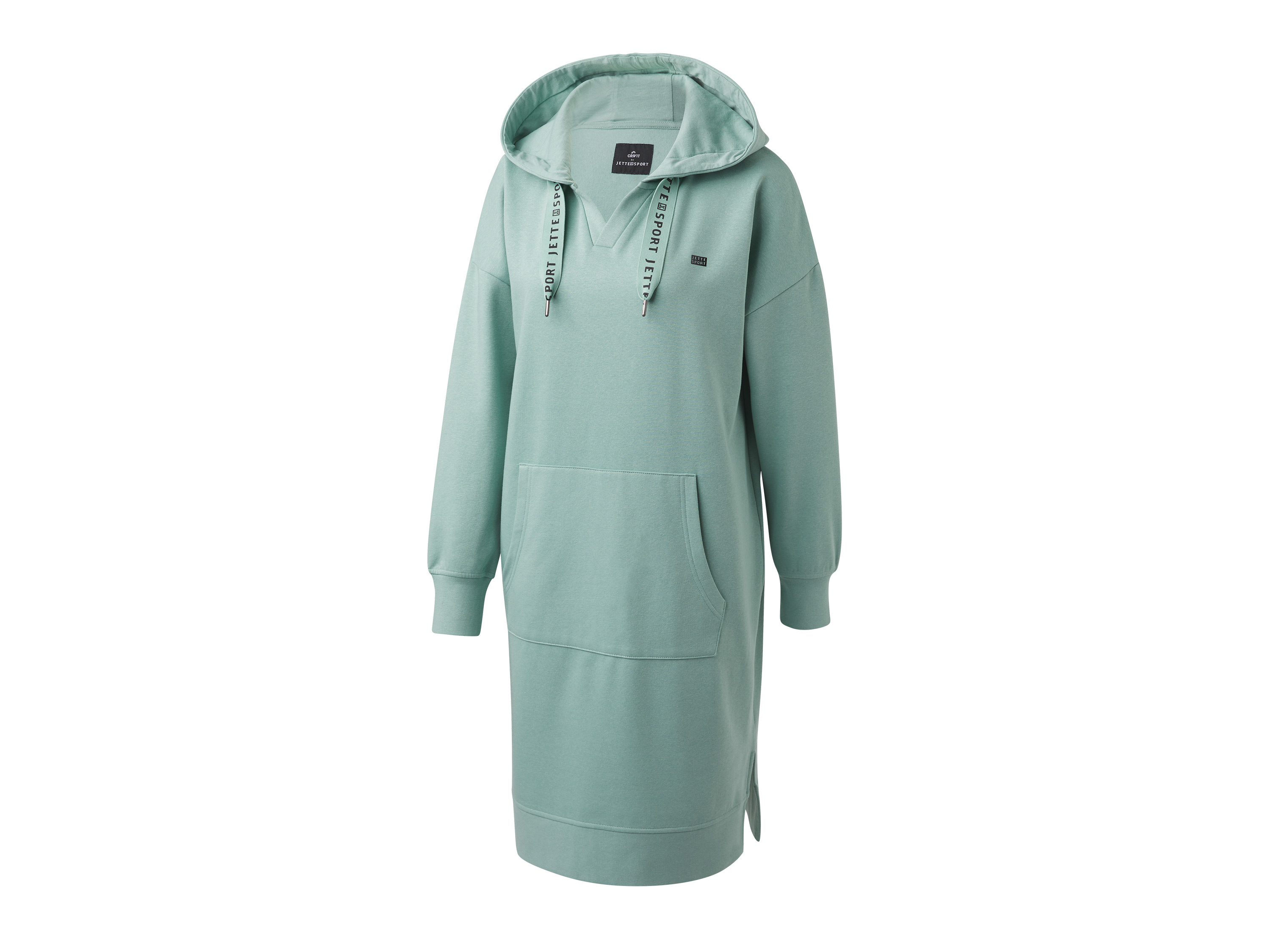 CRIVIT by Jette Sport Robe molletonnée femme (Turquoise, S(34/36))