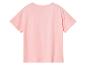 T-shirt rose clair pour enfant.