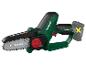 Tronçonneuse Parkside X12V Team avec guide-chaîne et batterie.
