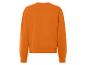 Un sweat-shirt orange à manches longues.