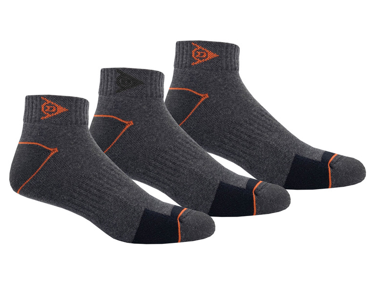 Aller en mode plein écran : DUNLOP Lot de 3 paires de socquettes de travail homme - Image 6