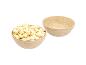 Bol de pop-corn et bol vide