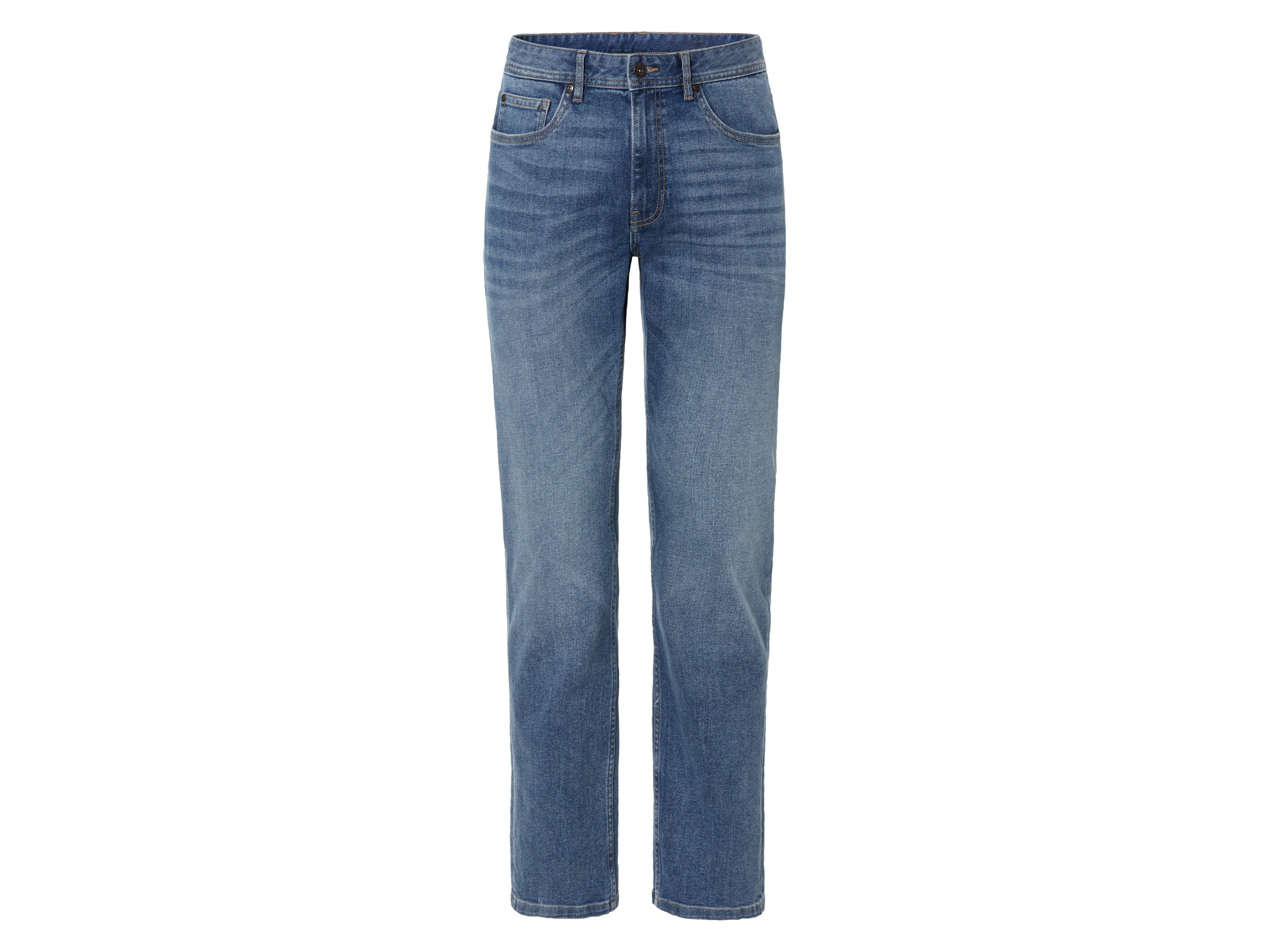 LIVERGY® Jean Straight Fit homme (46 (38/32), bleu)