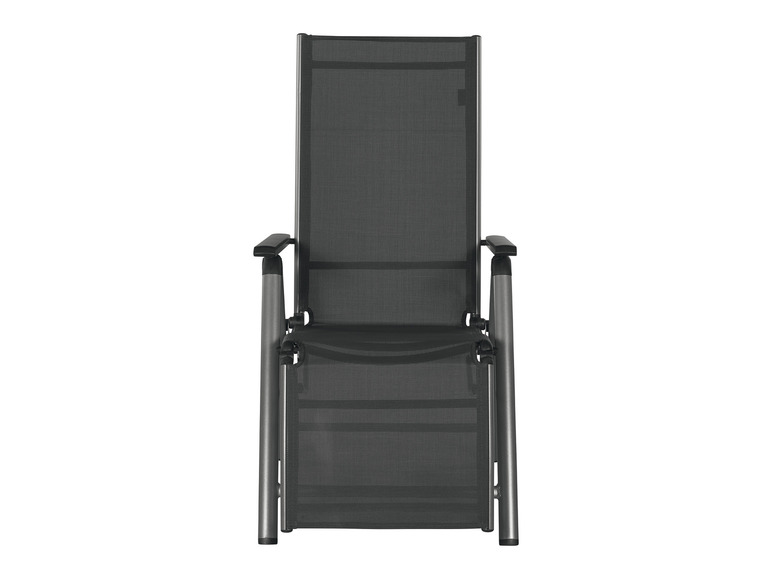 Aller en mode plein écran : LIVARNO home Fauteuil de jardin Houston en aluminium, argent/gris - Image 4