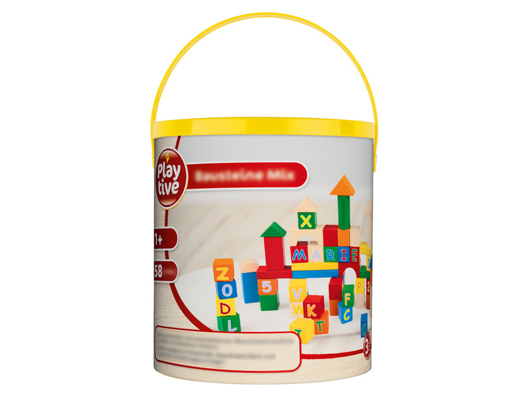 Aller en mode plein écran : Playtive Baril de jouets en bois - Image 10