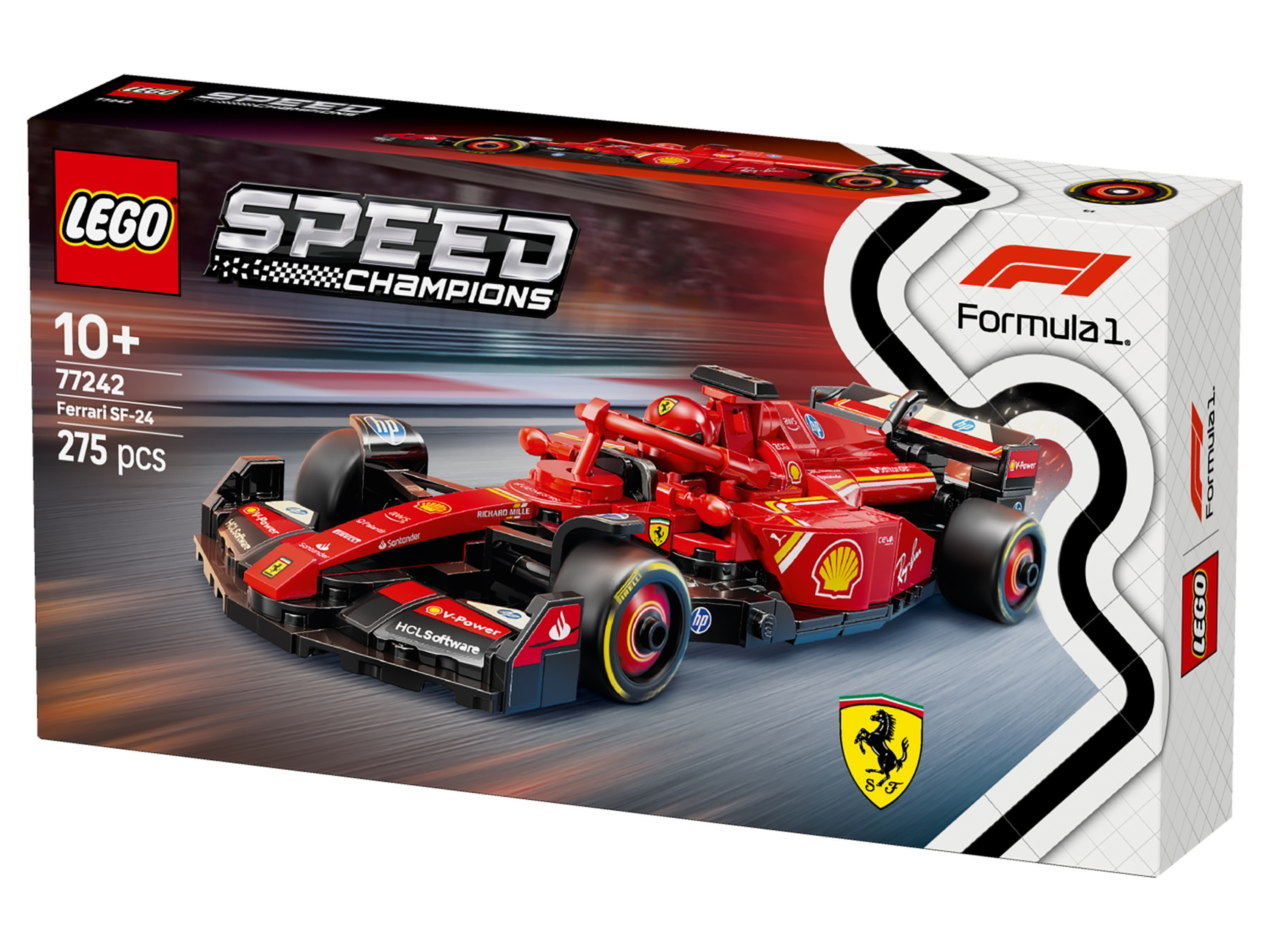 LEGO® Speed Champions 77242 Voiture F1® Ferrari SF - vue 10