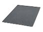 Tapis de séchage en silicone gris pour la vaisselle avec une surface en relief