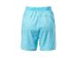 Shorts de sport bleu clair, vue arrière.