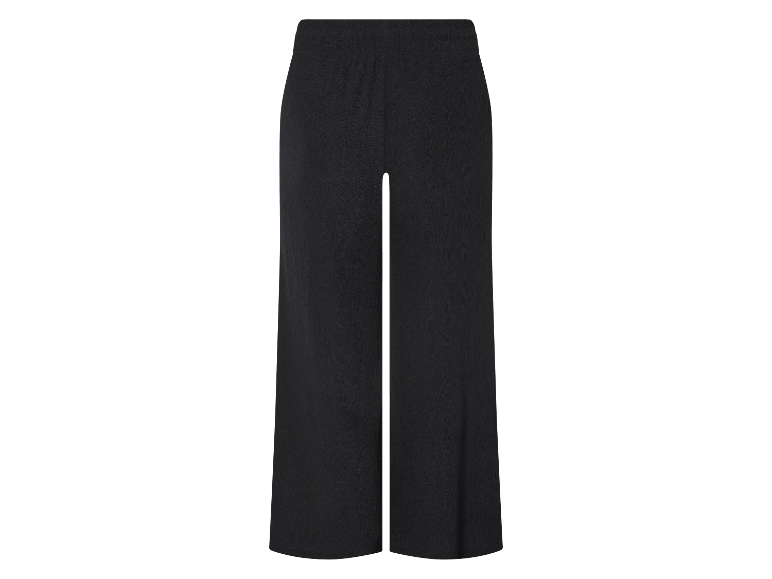 Pantalon large noir.