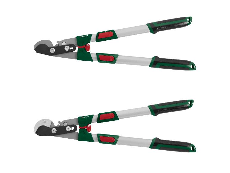 Sécateurs Parkside en deux variantes, vert et gris