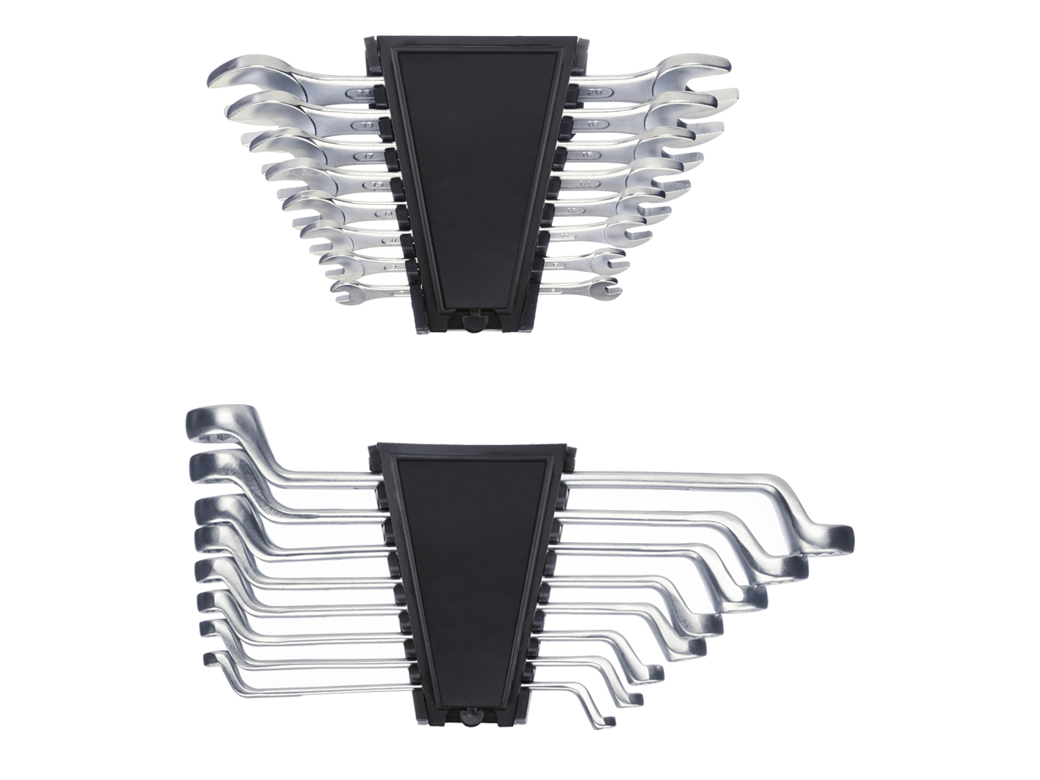 PARKSIDE® Set de clés plates ou polygonales, 8 pièces