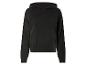 Un sweat-shirt à capuche noir.