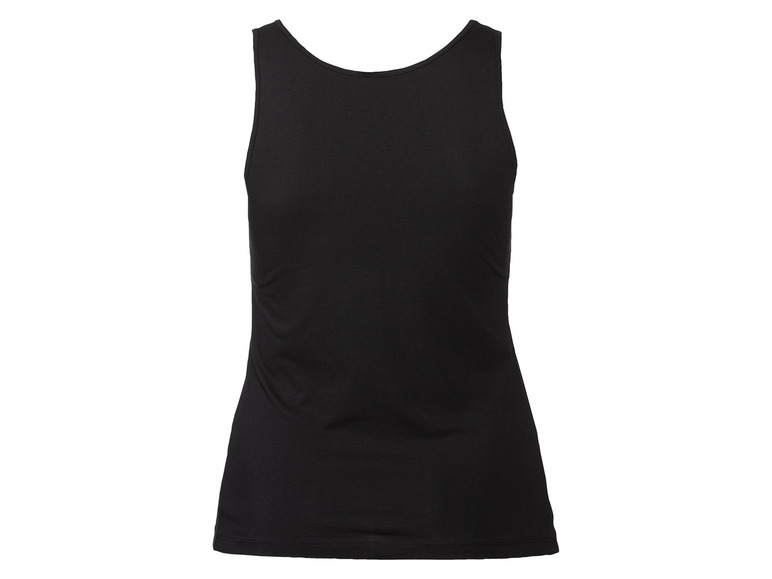 Un débardeur noir pour femme.