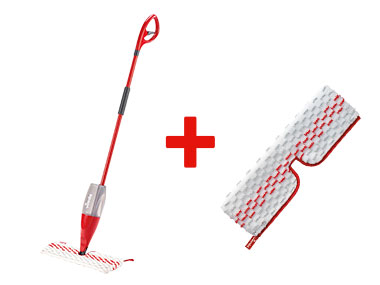 Vileda Balai + Housse de rechange Spray and Clean