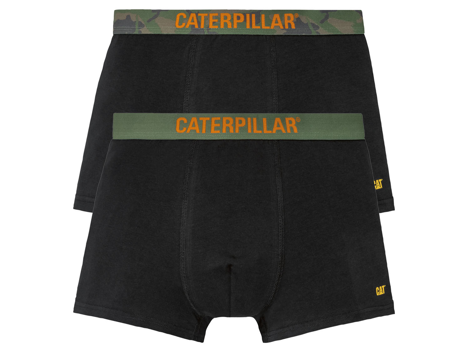 Caterpillar Lot de 2 boxers homme (camouflage)