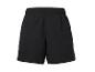 Short de sport noir avec taille élastique.